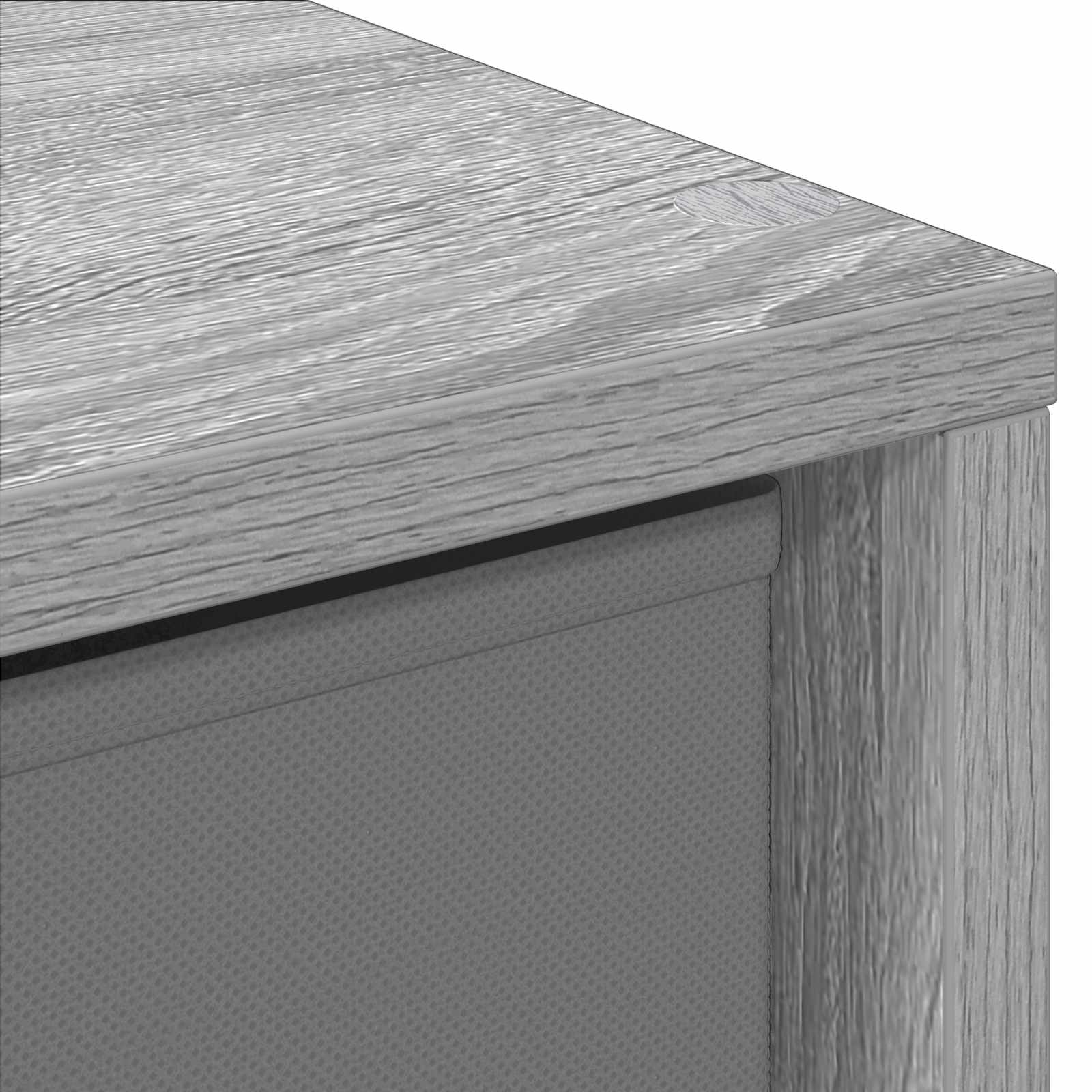 Kreveta s ladicama Siva Sonoma 35 x 32 x 99,5 cm