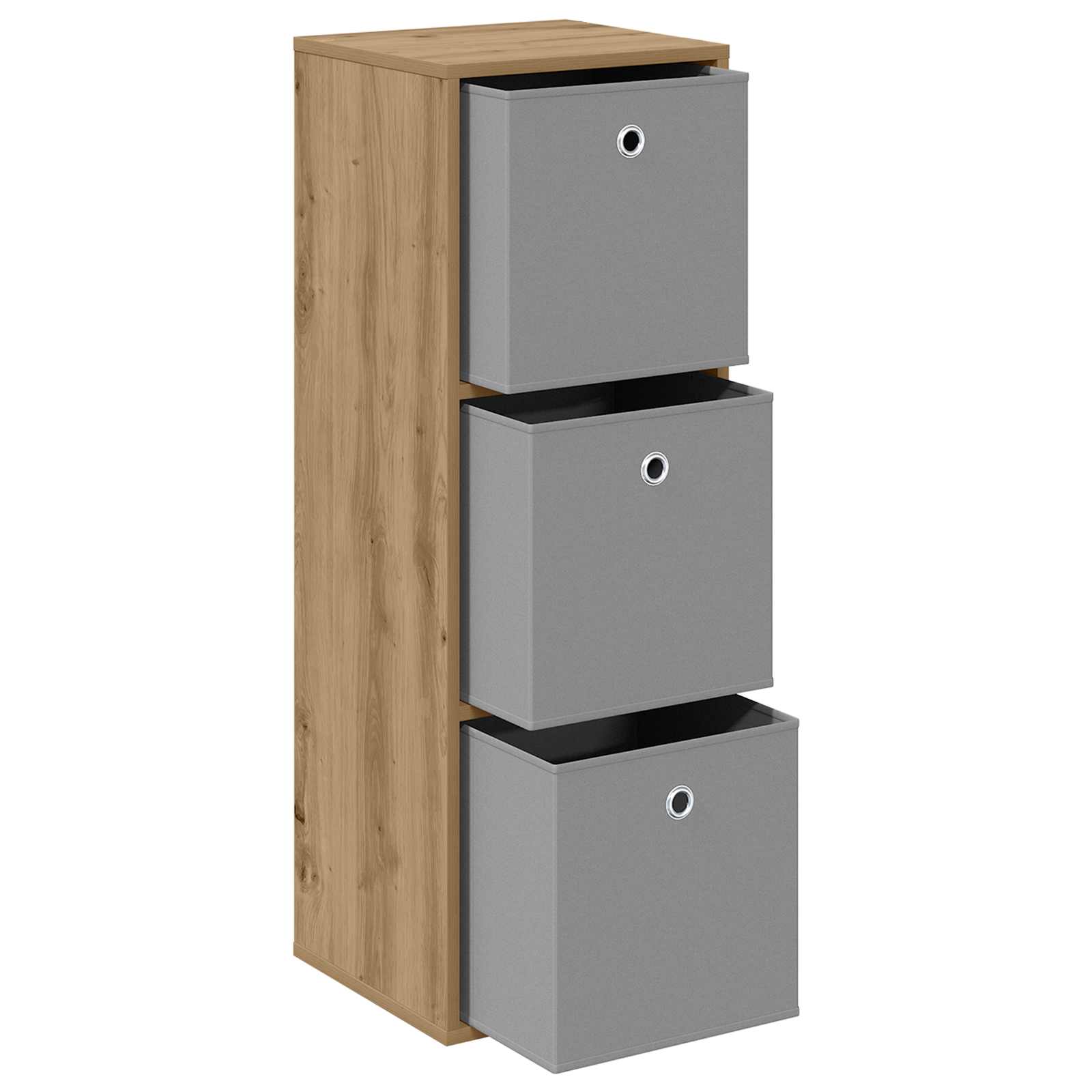 Kreveta s ladicama Umjetnički hrast 35 x 32 x 99,5 cm