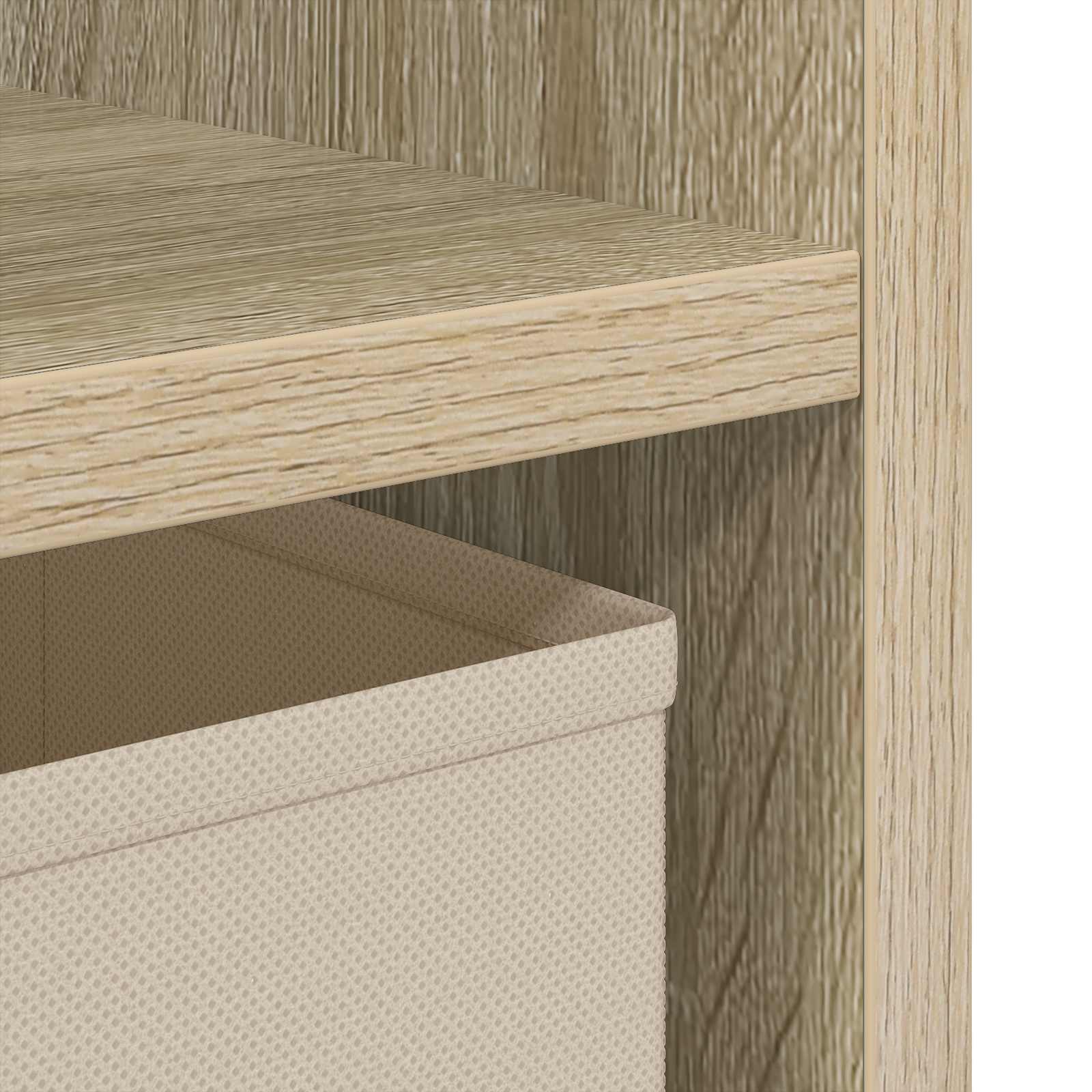 Noćni ormarić s ladicama Sonoma hrast 25,5 x 22 x 49,5 cm