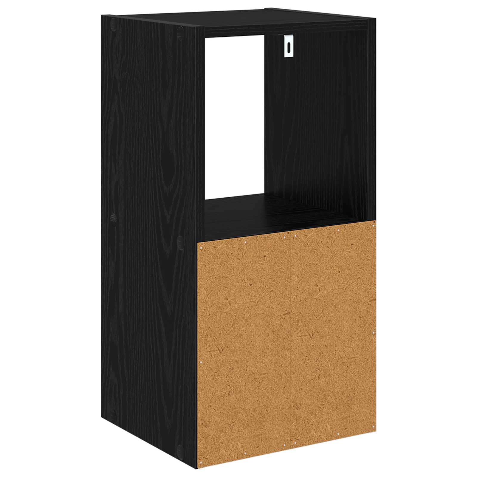 Noćni ormarić s ladicama 2 pcs Crni hrast 30,5 x 27 x 59,5 cm