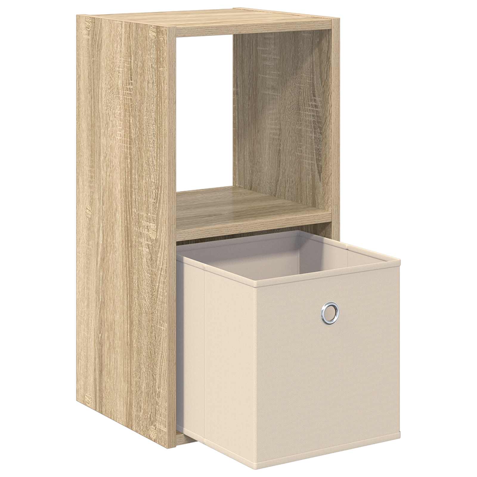 Noćni ormarić s ladicama 2 pcs Sonoma hrast 30,5 x 27 x 59,5 cm