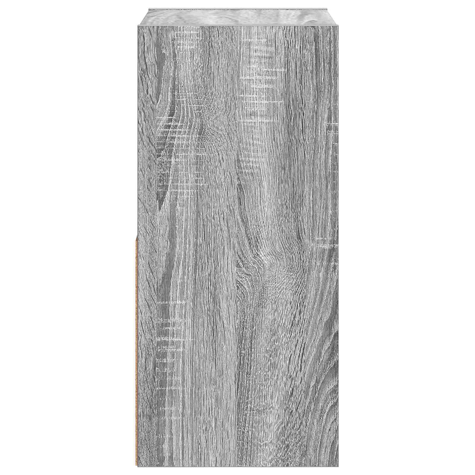 Noćni ormarić Siva Sonoma 30,5 x 27 x 59,5 cm Konstruirano drvo