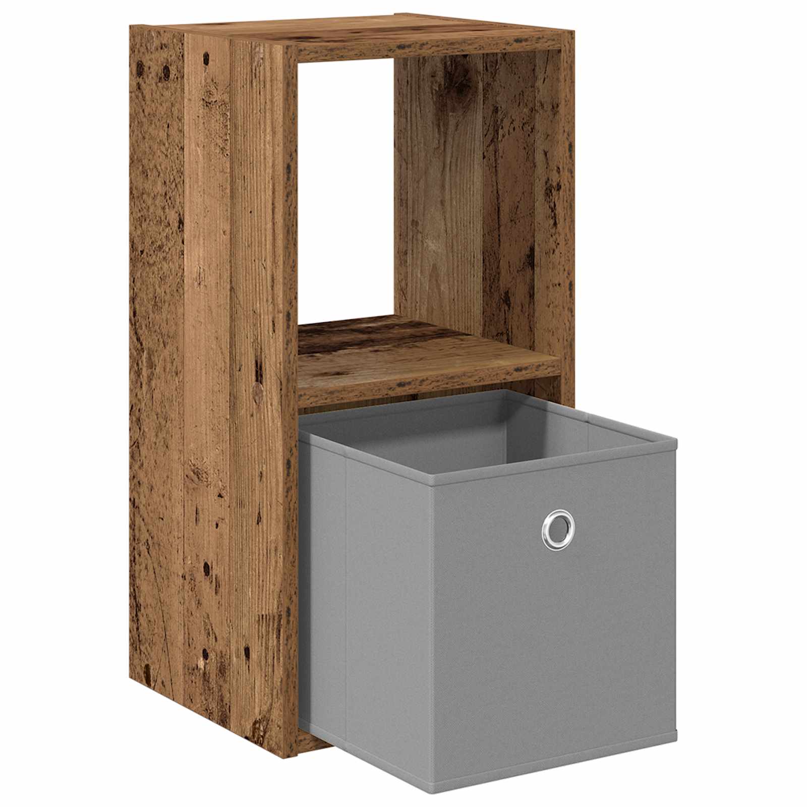 Noćni ormarić s ladicama 2 pcs Staro drvo 30,5 x 27 x 59,5 cm