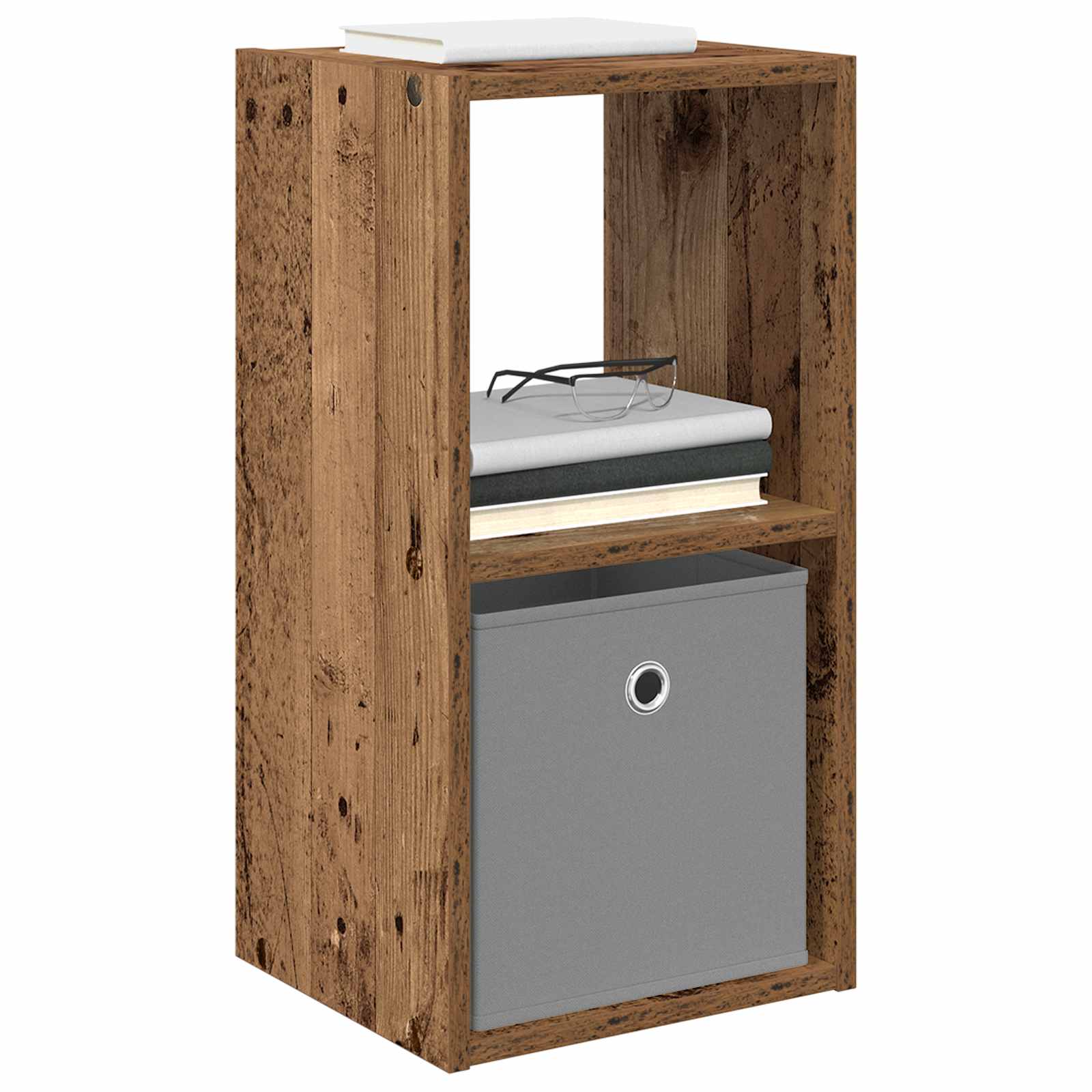 Noćni ormarić s ladicama 2 pcs Staro drvo 30,5 x 27 x 59,5 cm