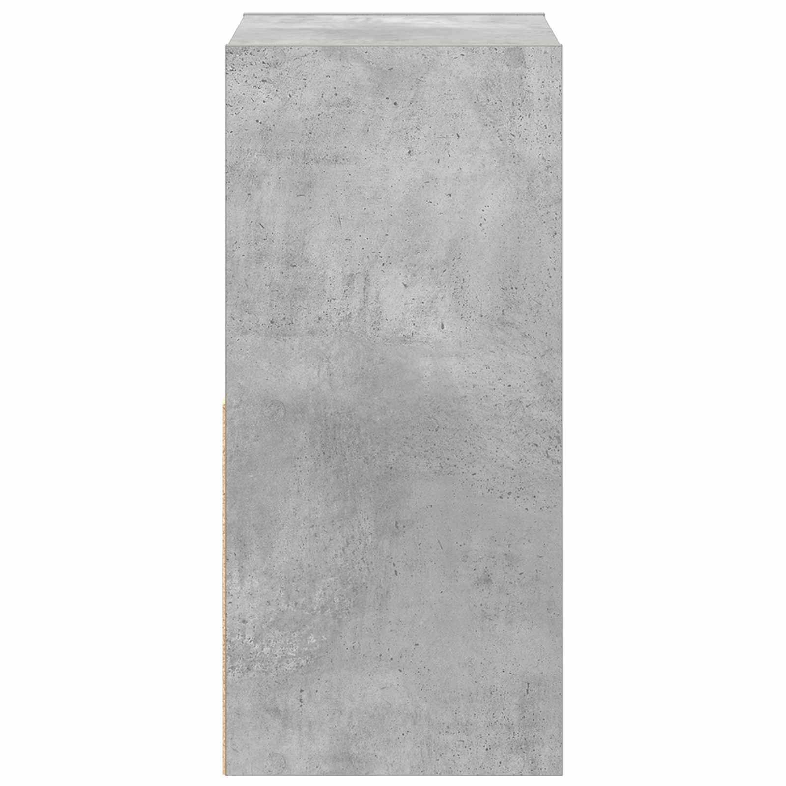 Noćni ormarić Betonski sivi 35 x 32 x 68,5 cm Konstruirano drvo