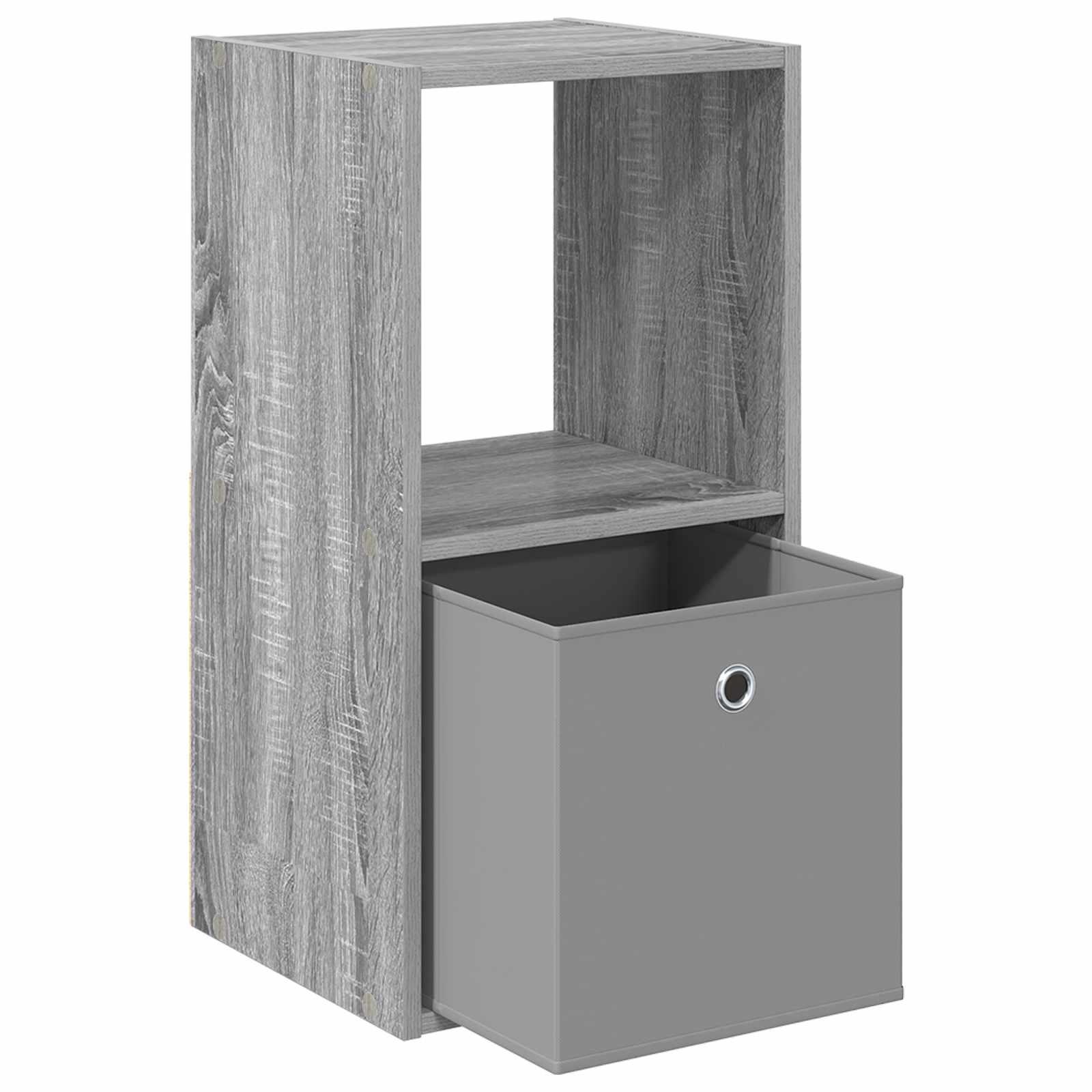 Noćni ormarić 2 pcs Siva Sonoma 35 x 32 x 68,5 cm