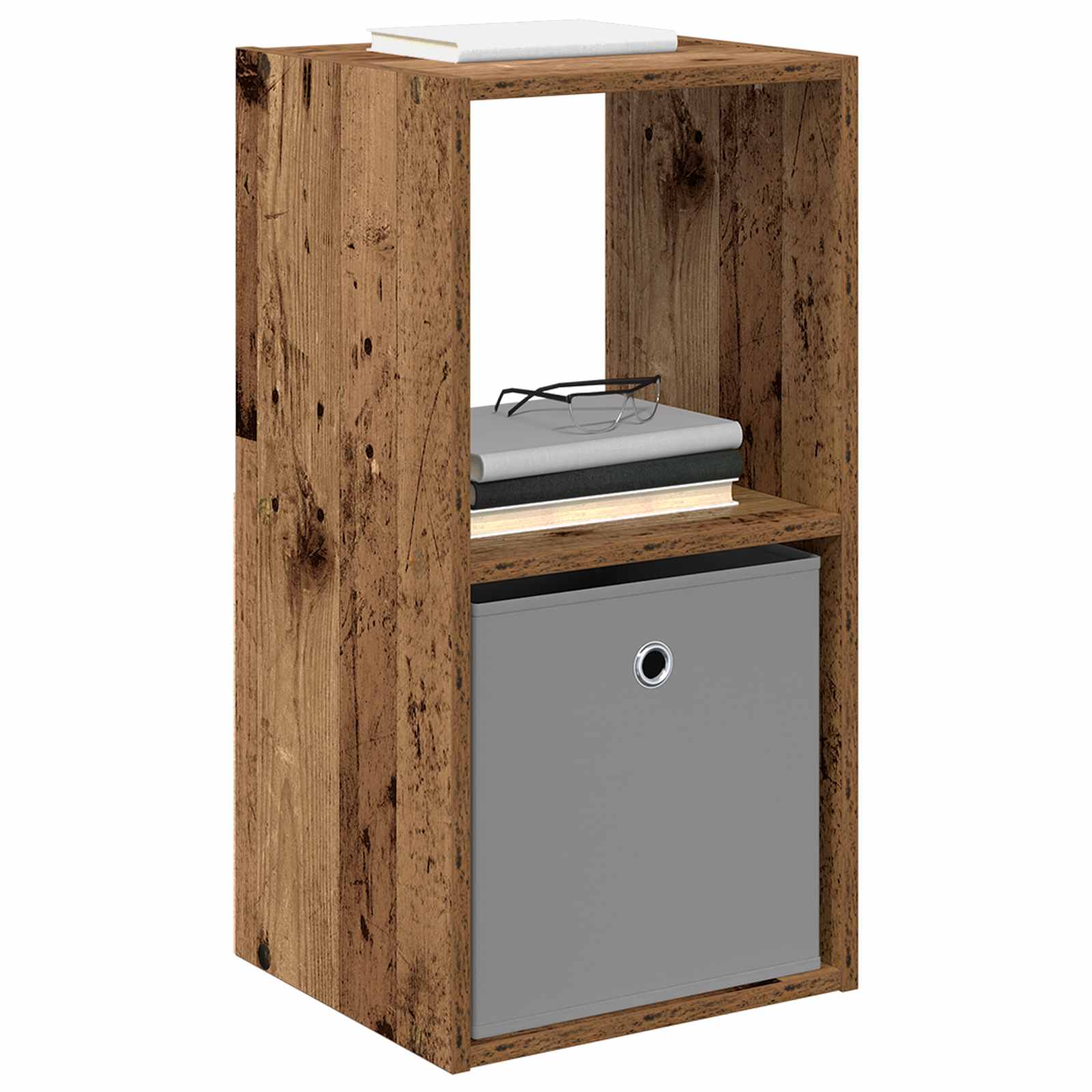 Noćni ormarić s ladicama 2 pcs Staro drvo 35 x 32 x 68,5 cm