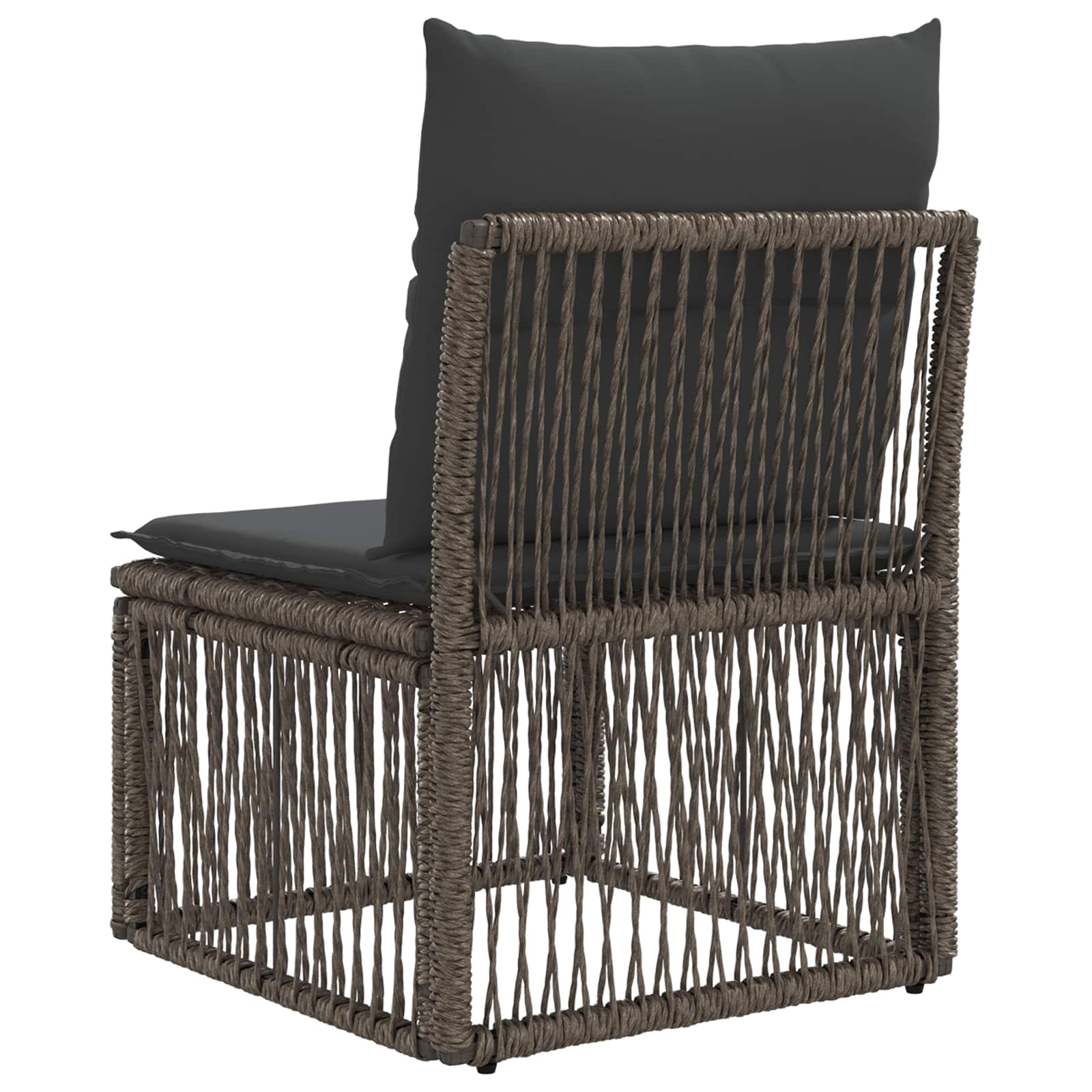 Sofa bez naslona Siva poliratan