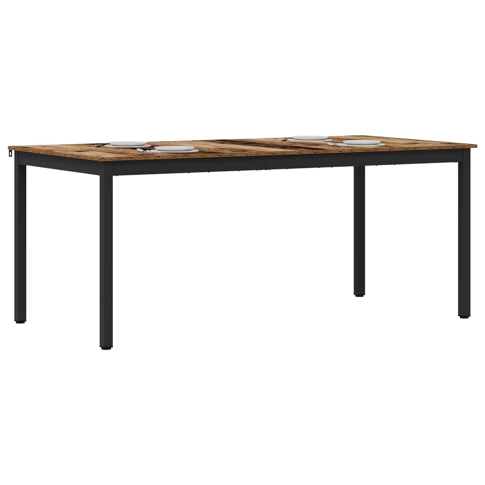 Blagovaonski stolovi 2 pcs 180 x 90 x 75 cm Konstruirano drvo