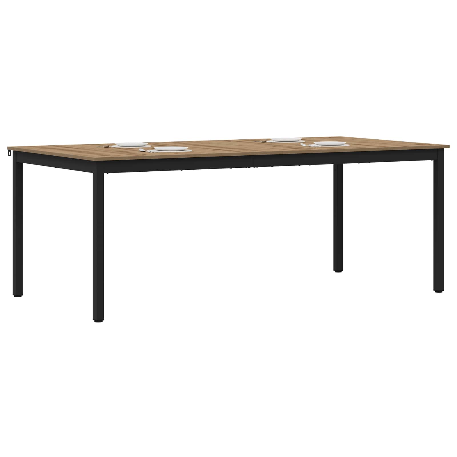 Blagovaonski stolovi 2 pcs 180 x 90 x 75 cm Konstruirano drvo