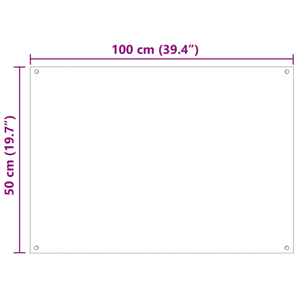 Kuhinjski zid 2 pcs Crna 100 x 50 cm Staklo otporno na udarce