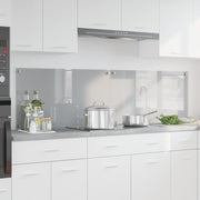 Kuhinjski zid 2 pcs Svijetlo siva 90 x 50 cm