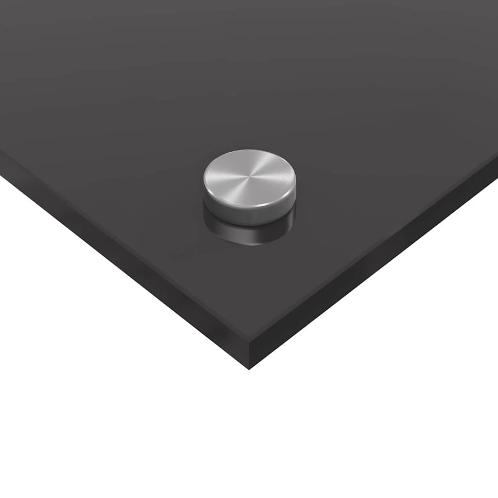 Kuhinjski zid 2 pcs Tamno siva 100 x 40 cm