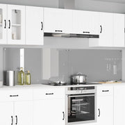 Kuhinjski zid 2 pcs Svijetlo siva 120 x 60 cm
