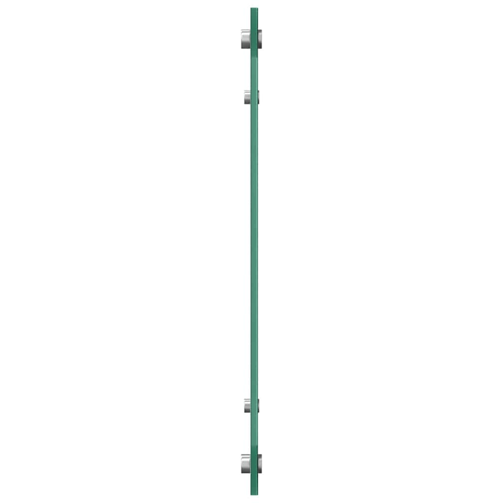 Kuhinjski zid 2 pcs Bijelo 80 x 50 cm Staklo otporno na udarce