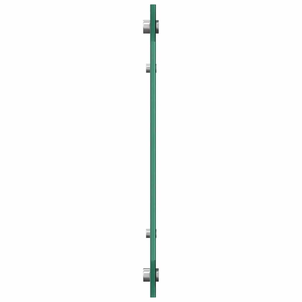 Kuhinjski zid 2 pcs Bijelo 100 x 40 cm Staklo otporno na udarce