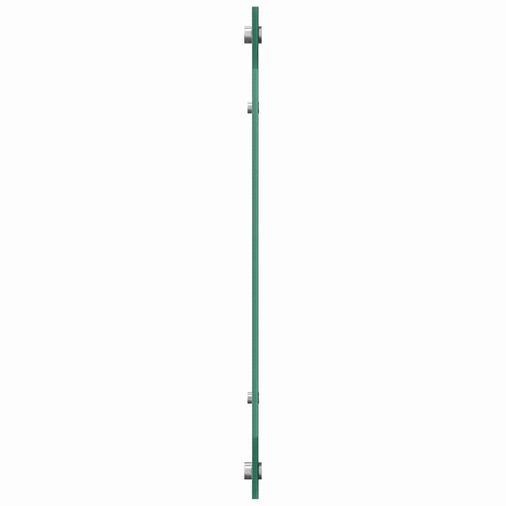 Kuhinjski zid 2 pcs Bijelo 100 x 60 cm Staklo otporno na udarce