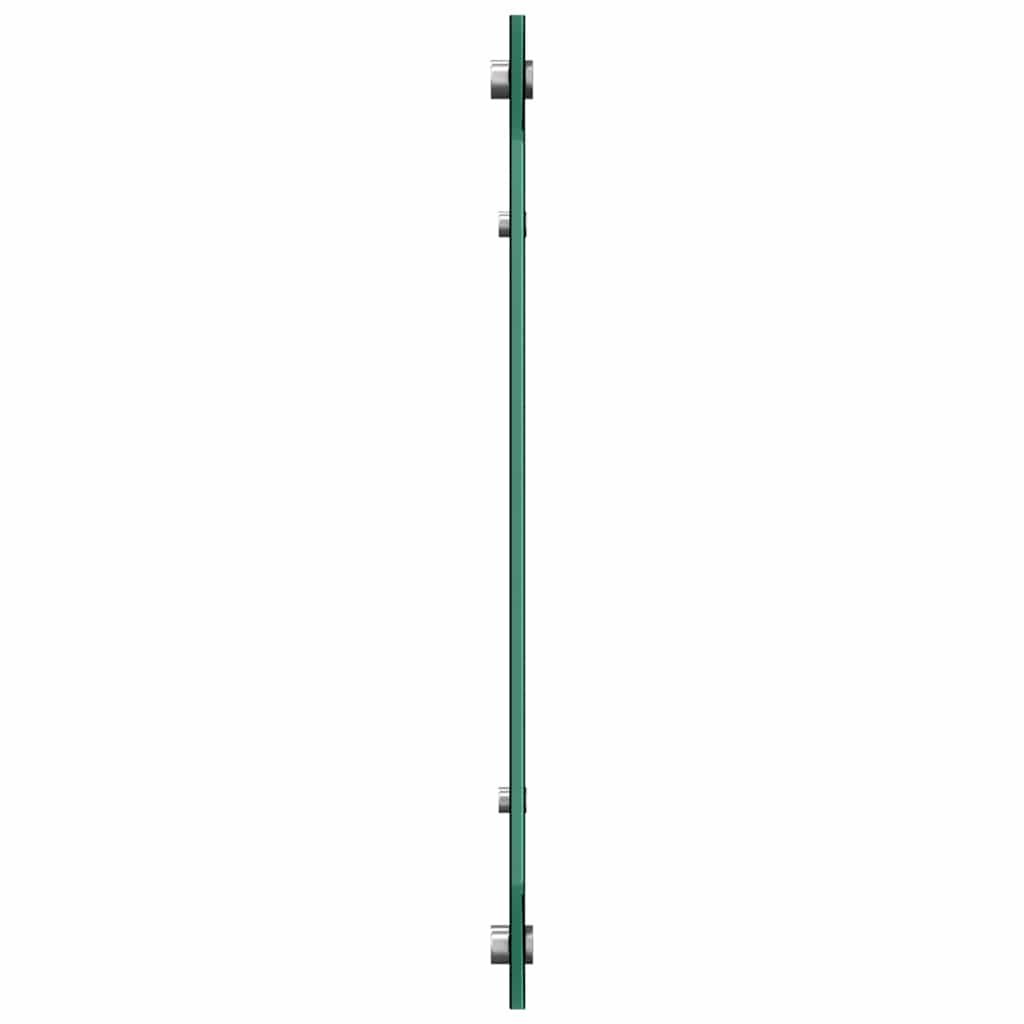 Kuhinjski zid 2 pcs Crna 90 x 50 cm Staklo otporno na udarce