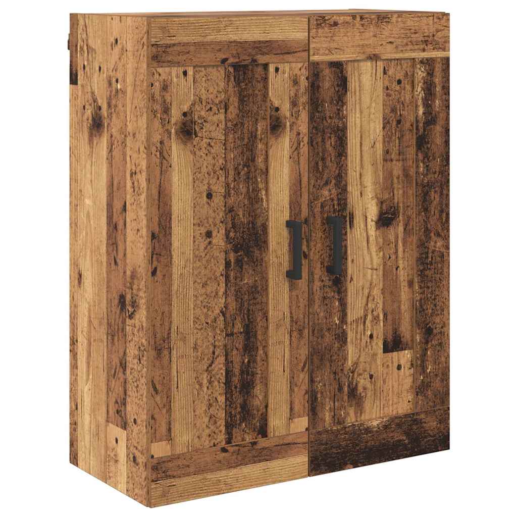 Kabinetski zidni Zidne 2 pcs Staro drvo 69,5 x 34 x 90 cm