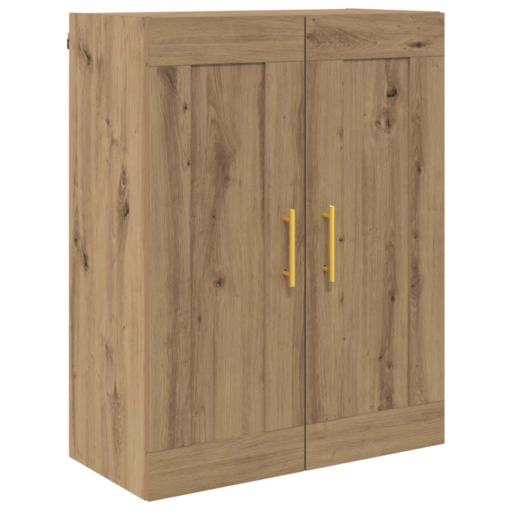 Kabinetski zidni Zidne 2 pcs Umjetnički hrast 69,5 x 34 x 90 cm