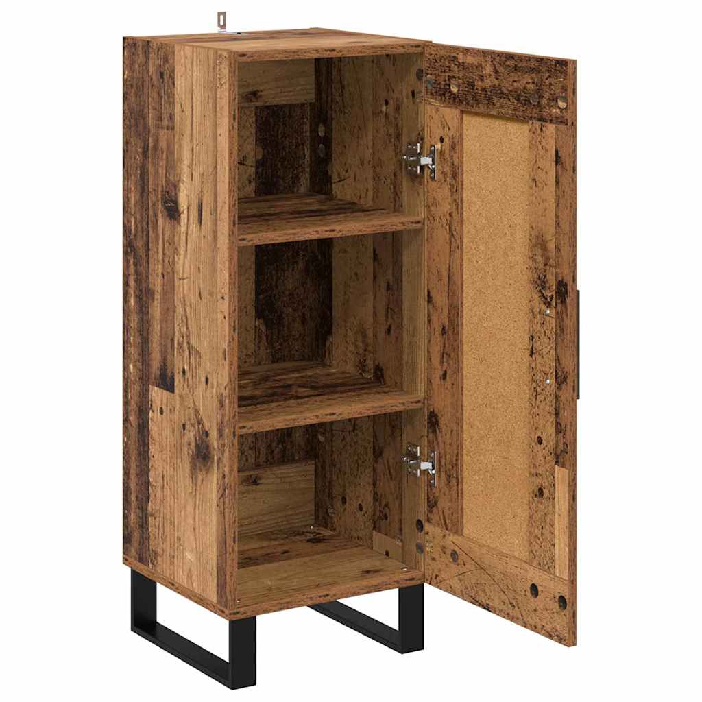 Highboard Staro drvo 34,5 x 34 x 180 cm Konstruirano drvo