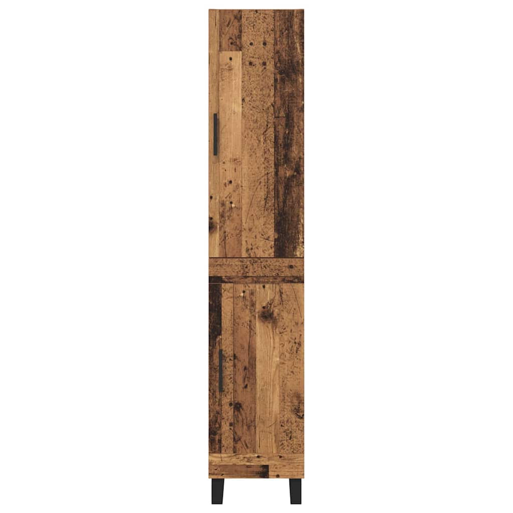 Highboard Staro drvo 34,5 x 34 x 180 cm Konstruirano drvo