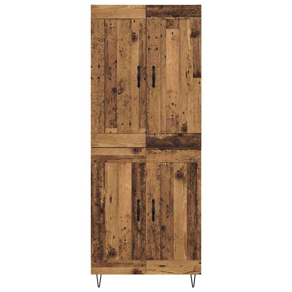 Highboard Staro drvo 69,5 x 34 x 180 cm Konstruirano drvo