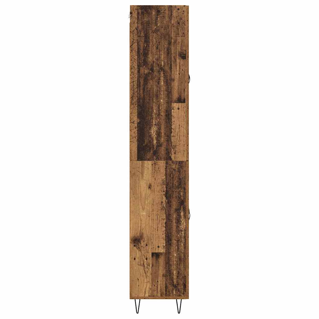 Highboard Staro drvo 69,5 x 34 x 180 cm Konstruirano drvo