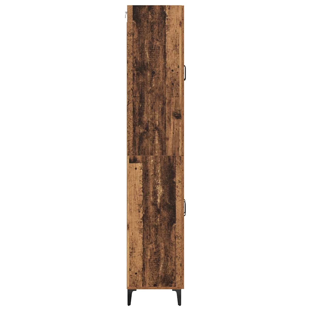 Highboard Zidne Staro drvo 69,5 x 34 x 180 cm Konstruirano drvo