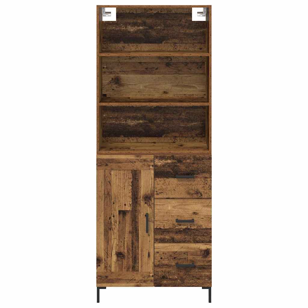 Highboard Staro drvo 69,5 x 34 x 180 cm Konstruirano drvo