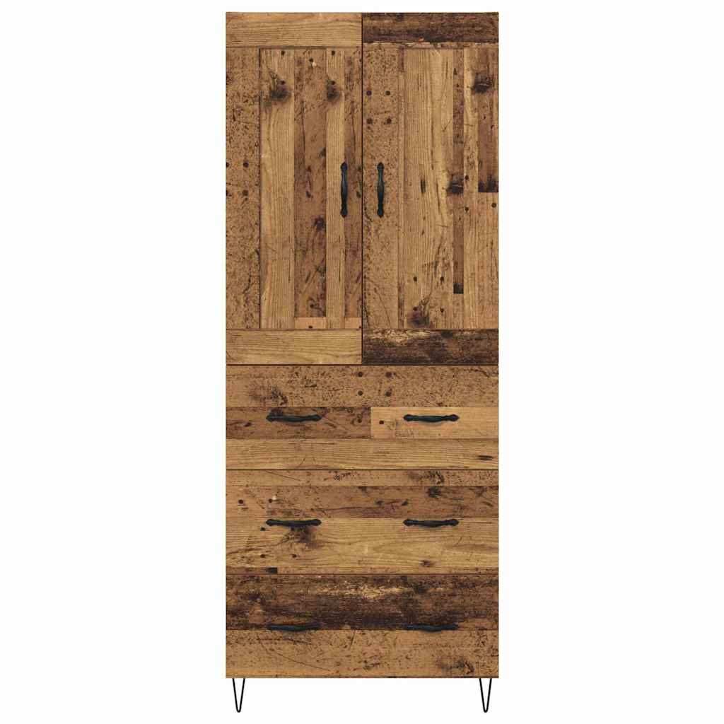 Highboard Staro drvo 69,5 x 34 x 180 cm Konstruirano drvo