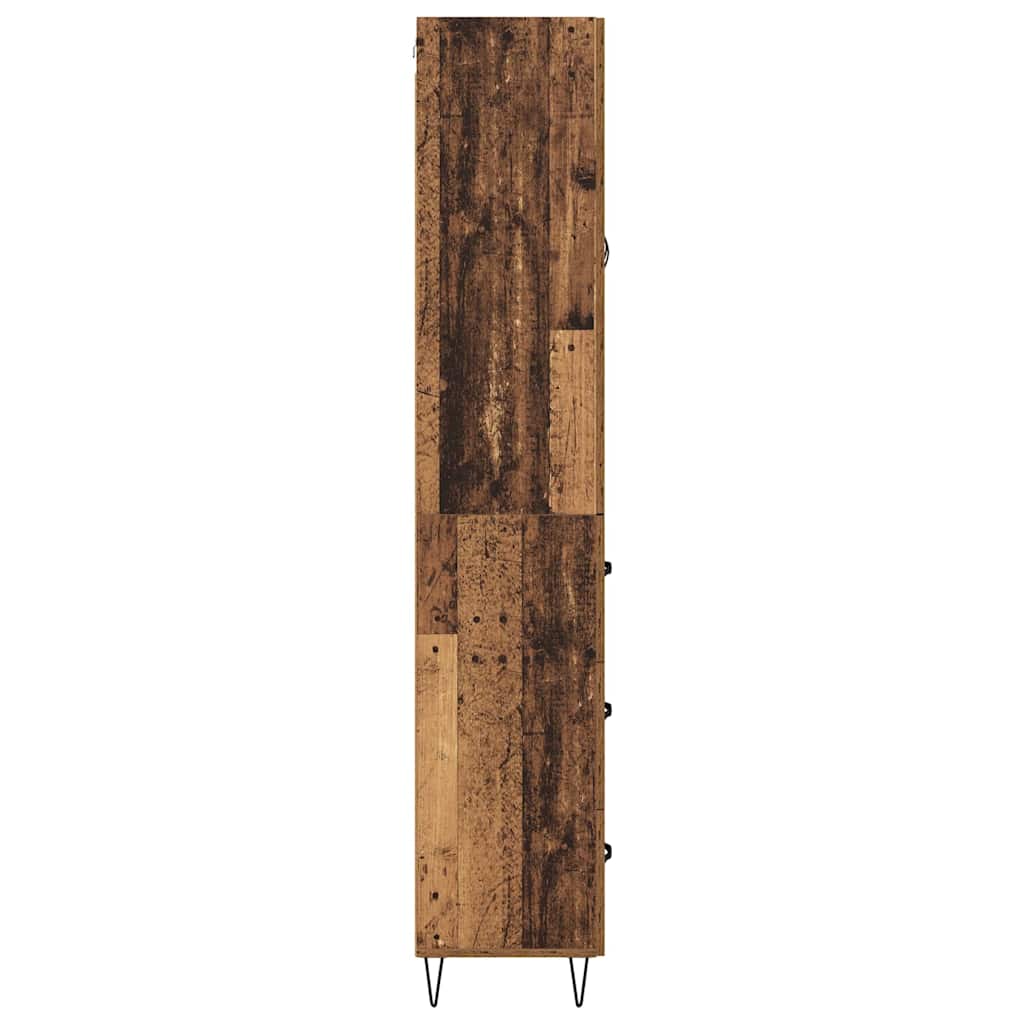 Highboard Staro drvo 69,5 x 34 x 180 cm Konstruirano drvo