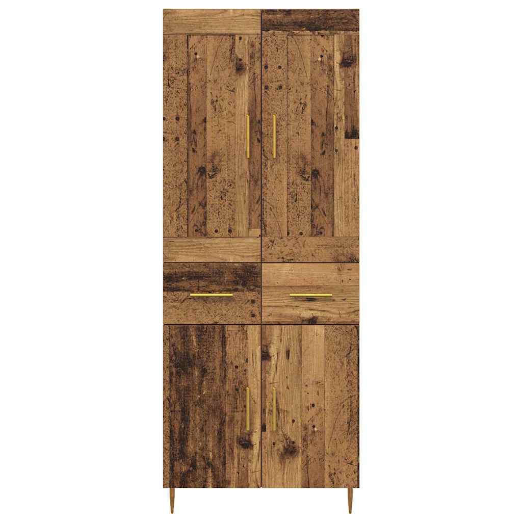 Highboard Staro drvo 69,5 x 34 x 180 cm Konstruirano drvo
