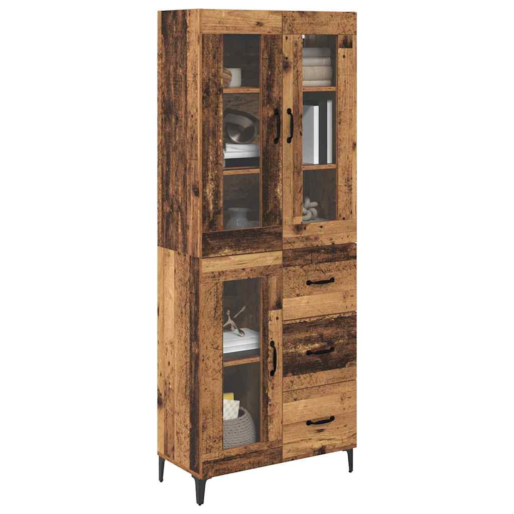 Highboard Staro drvo 69,5 x 34 x 180 cm Konstruirano drvo