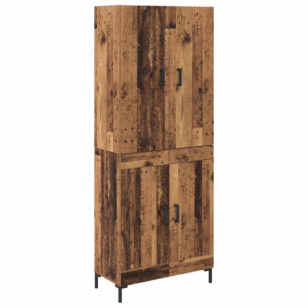Highboard Zidne Staro drvo 69,5 x 34 x 180 cm Konstruirano drvo