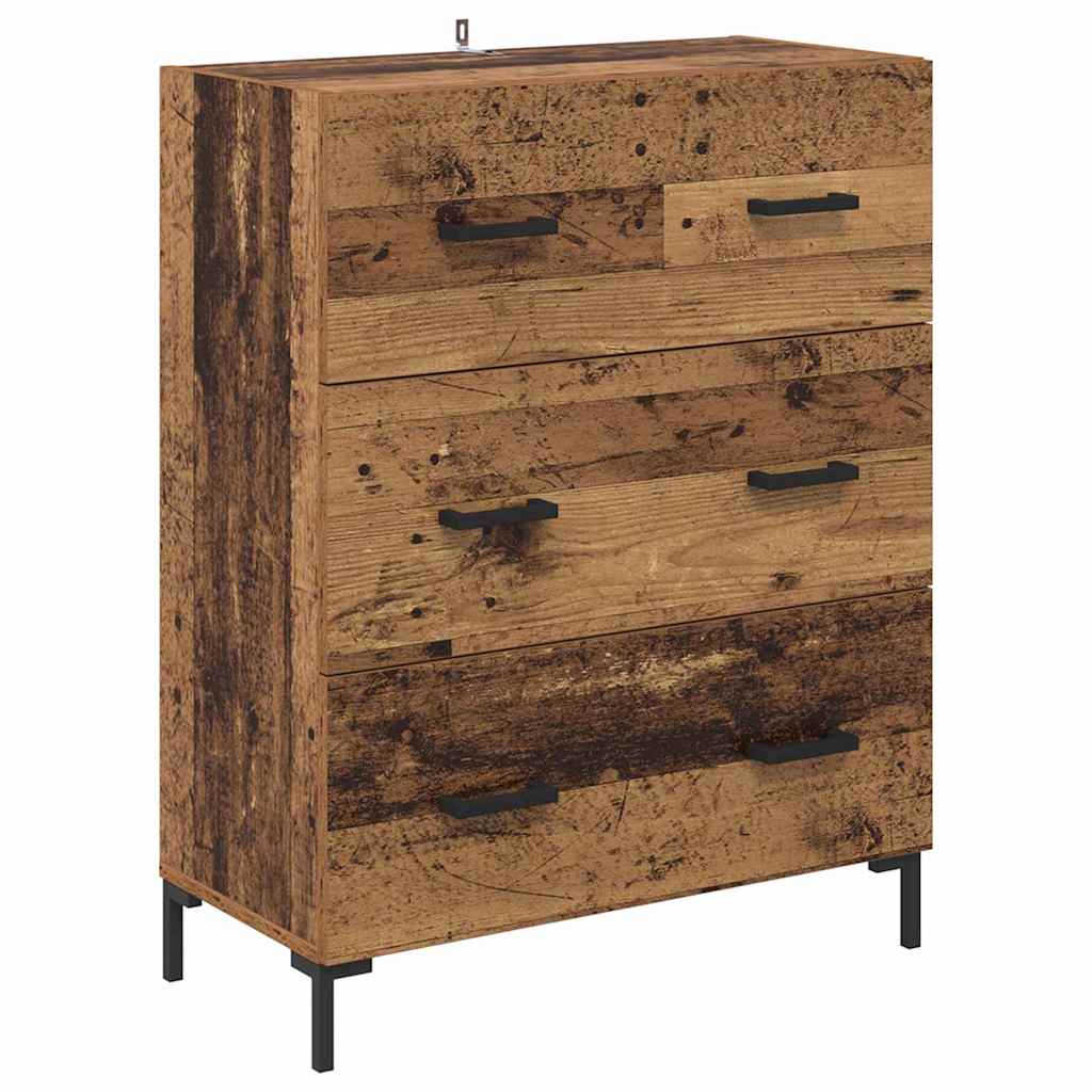 Highboard Staro drvo 69,5 x 34 x 180 cm Konstruirano drvo