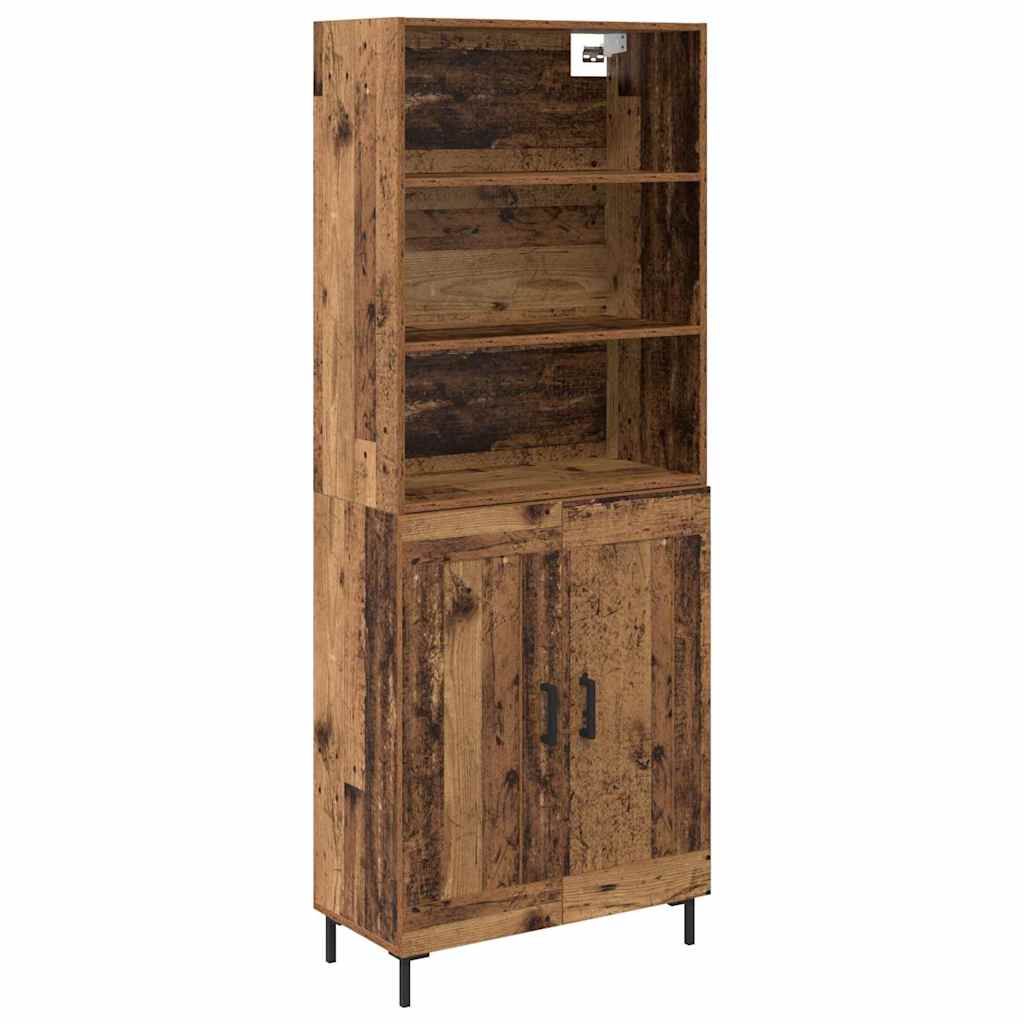 Highboard Staro drvo 69,5 x 34 x 180 cm Konstruirano drvo