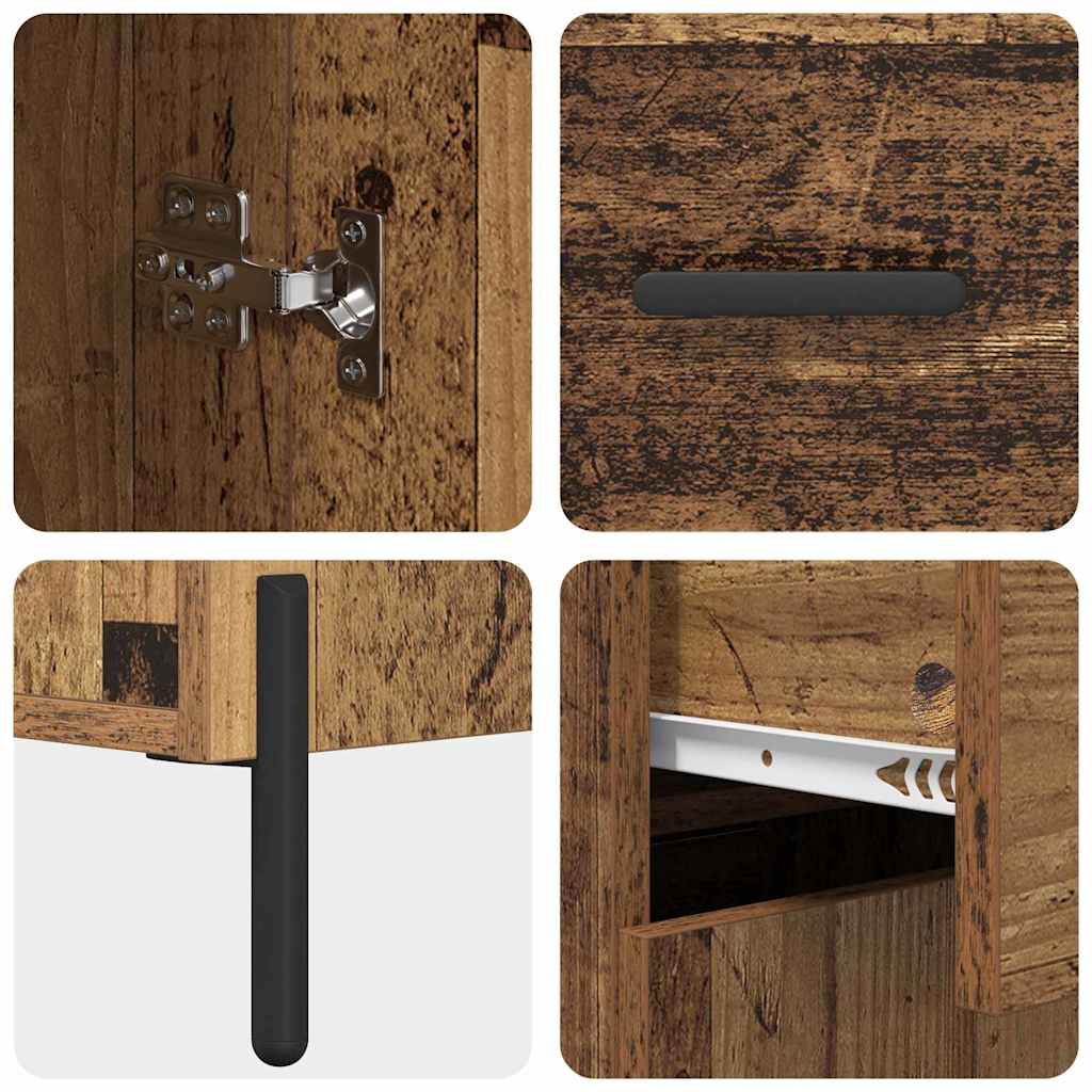 Highboard Staro drvo 69,5 x 34 x 180 cm Konstruirano drvo