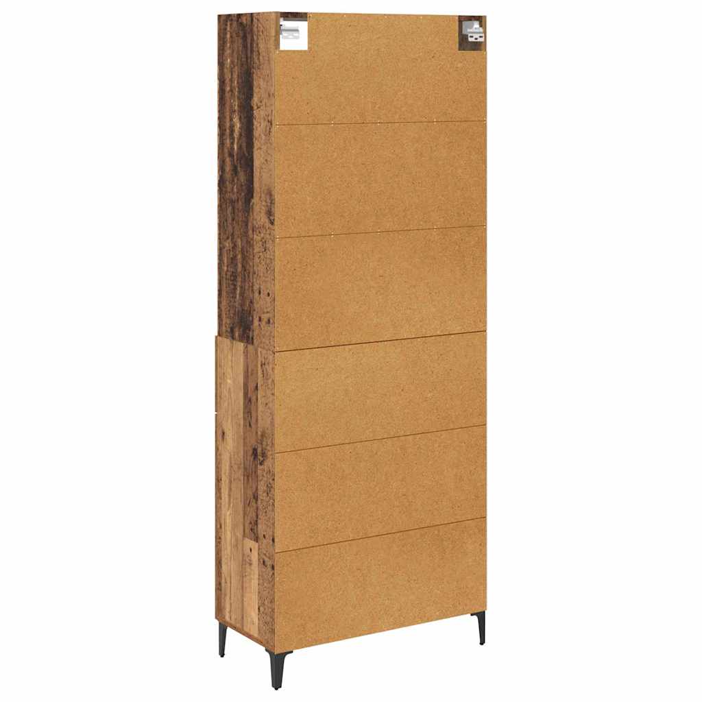 Highboard Staro drvo 69,5 x 34 x 180 cm Konstruirano drvo