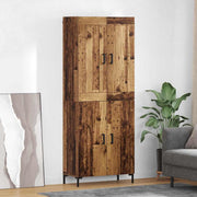 Highboard 2 kom. Staro drvo 69,5 x 34 x 180 cm