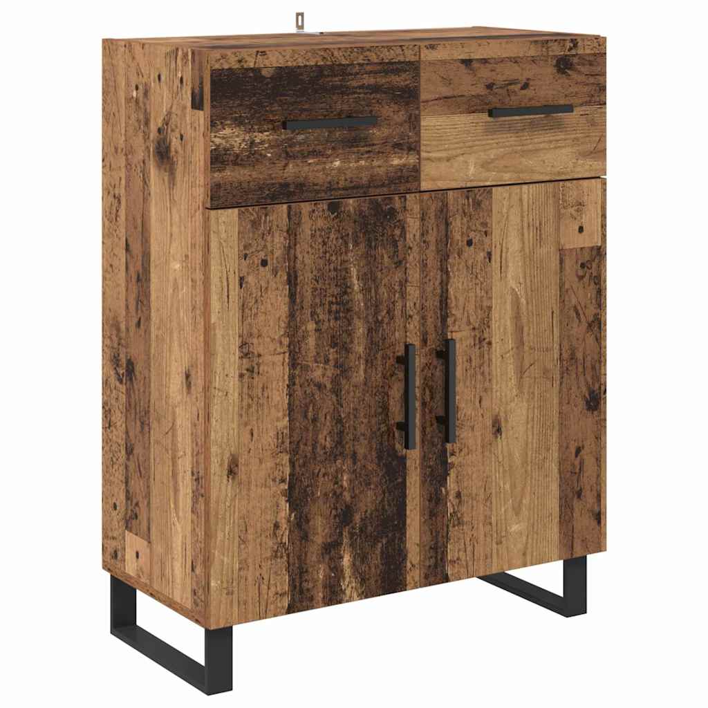 Highboard 2 kom. Staro drvo 69,5 x 34 x 180 cm