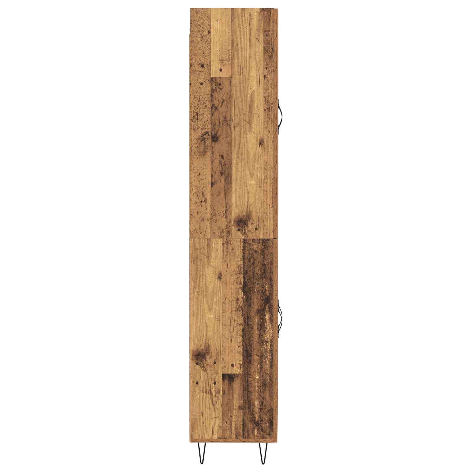 Highboard 2 pcs Staro drvo Konstruirano drvo