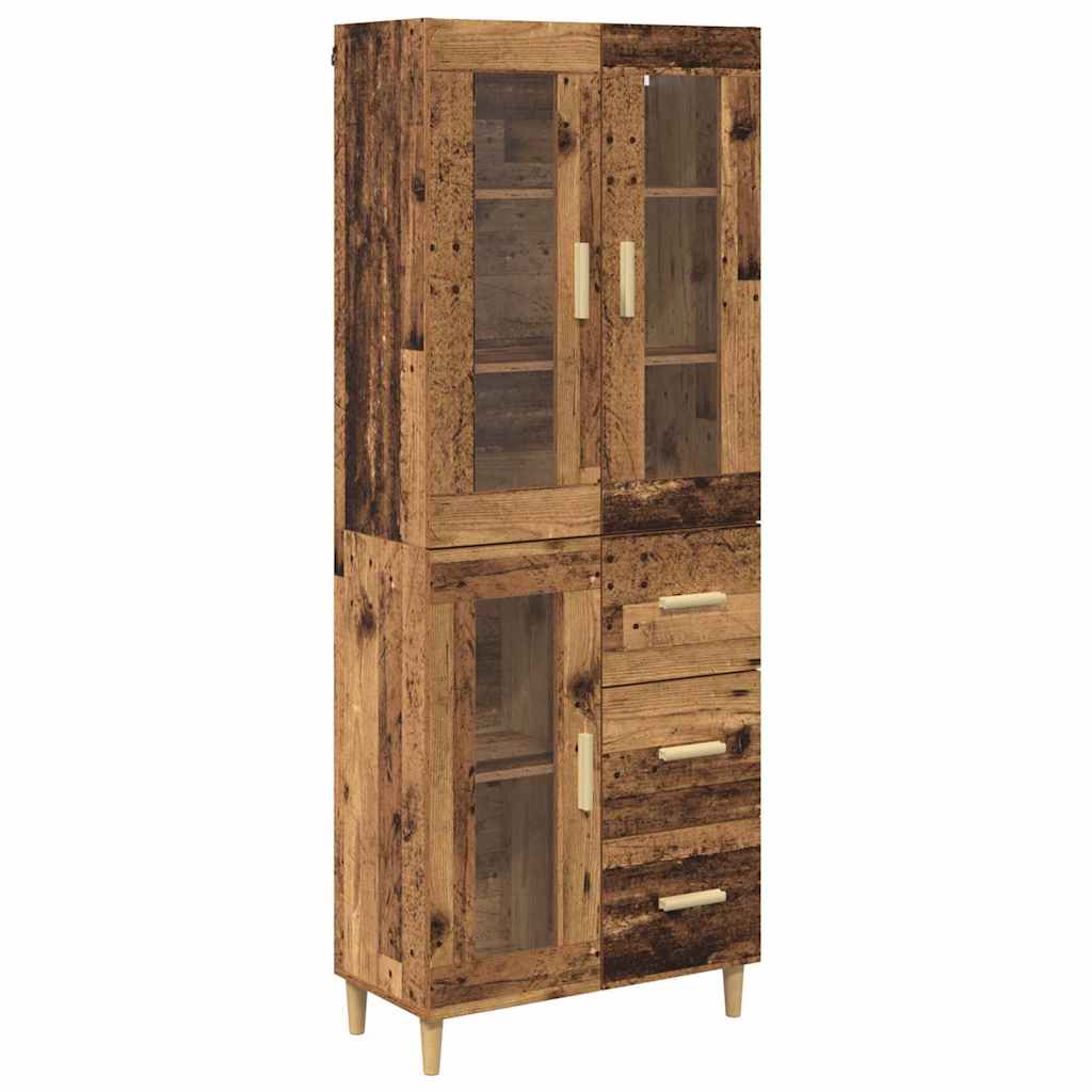 Highboard Staro drvo 69,5 x 34 x 180 cm Konstruirano drvo