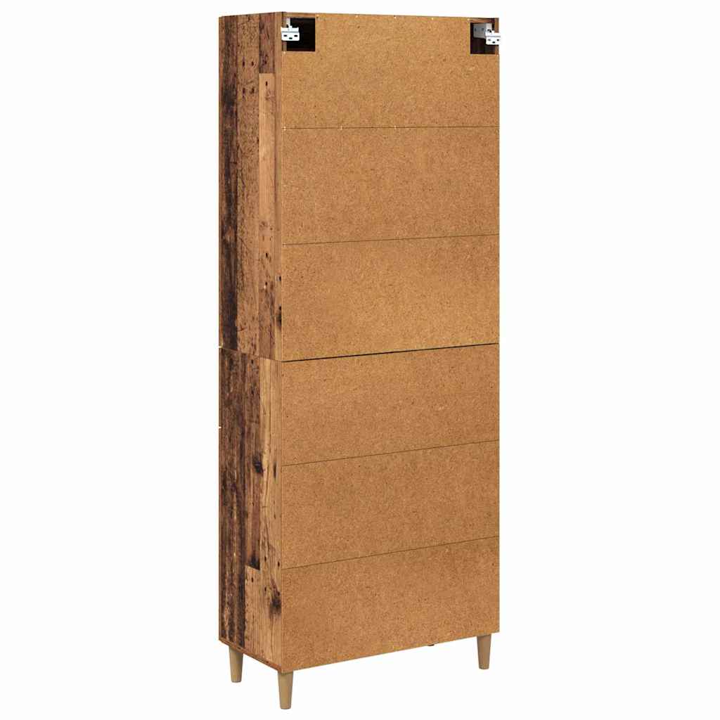 Highboard Staro drvo 69,5 x 34 x 180 cm Konstruirano drvo