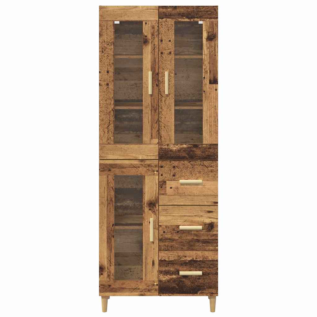 Highboard Staro drvo 69,5 x 34 x 180 cm Konstruirano drvo