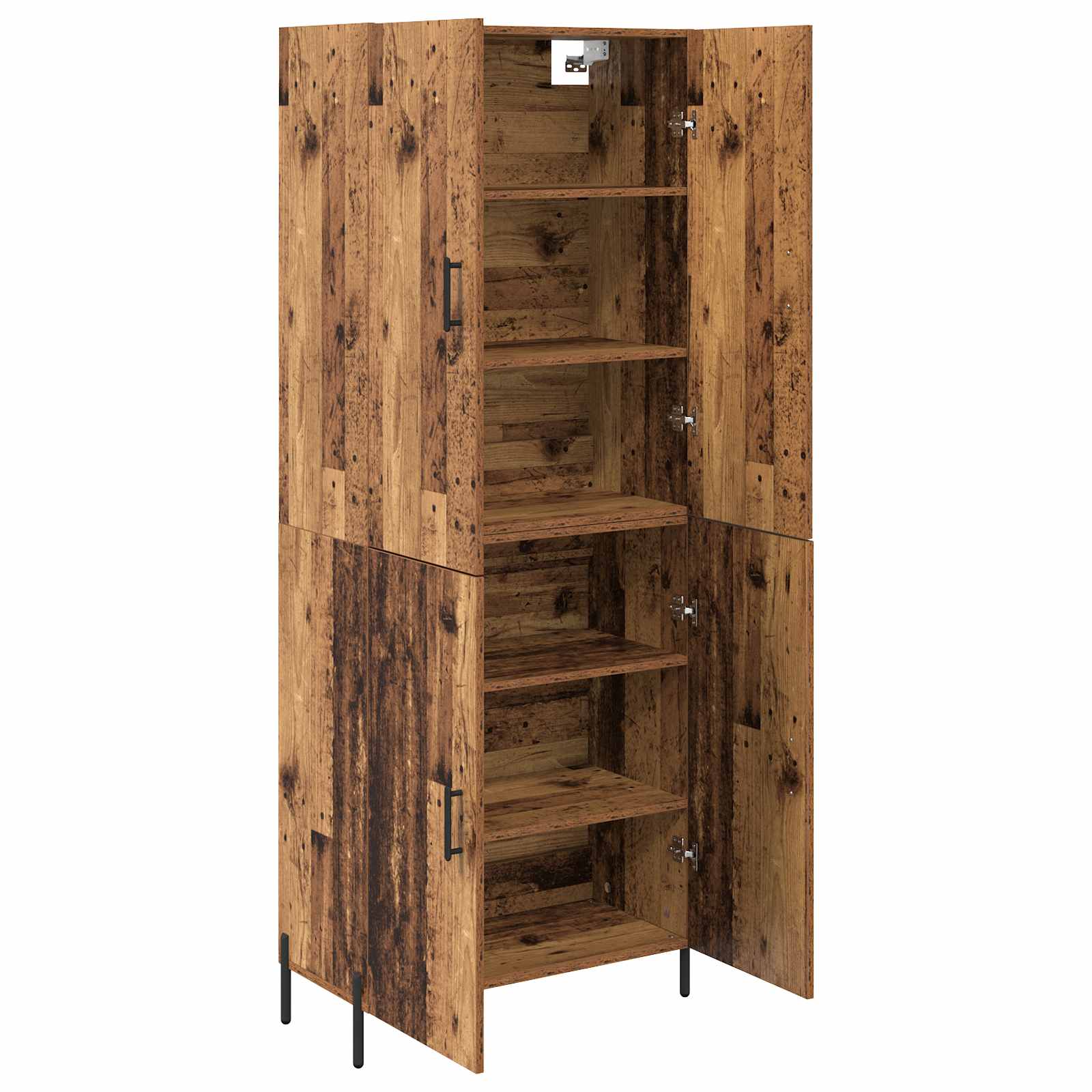 Highboard Zidne Staro drvo 69,5 x 34 x 180 cm Konstruirano drvo