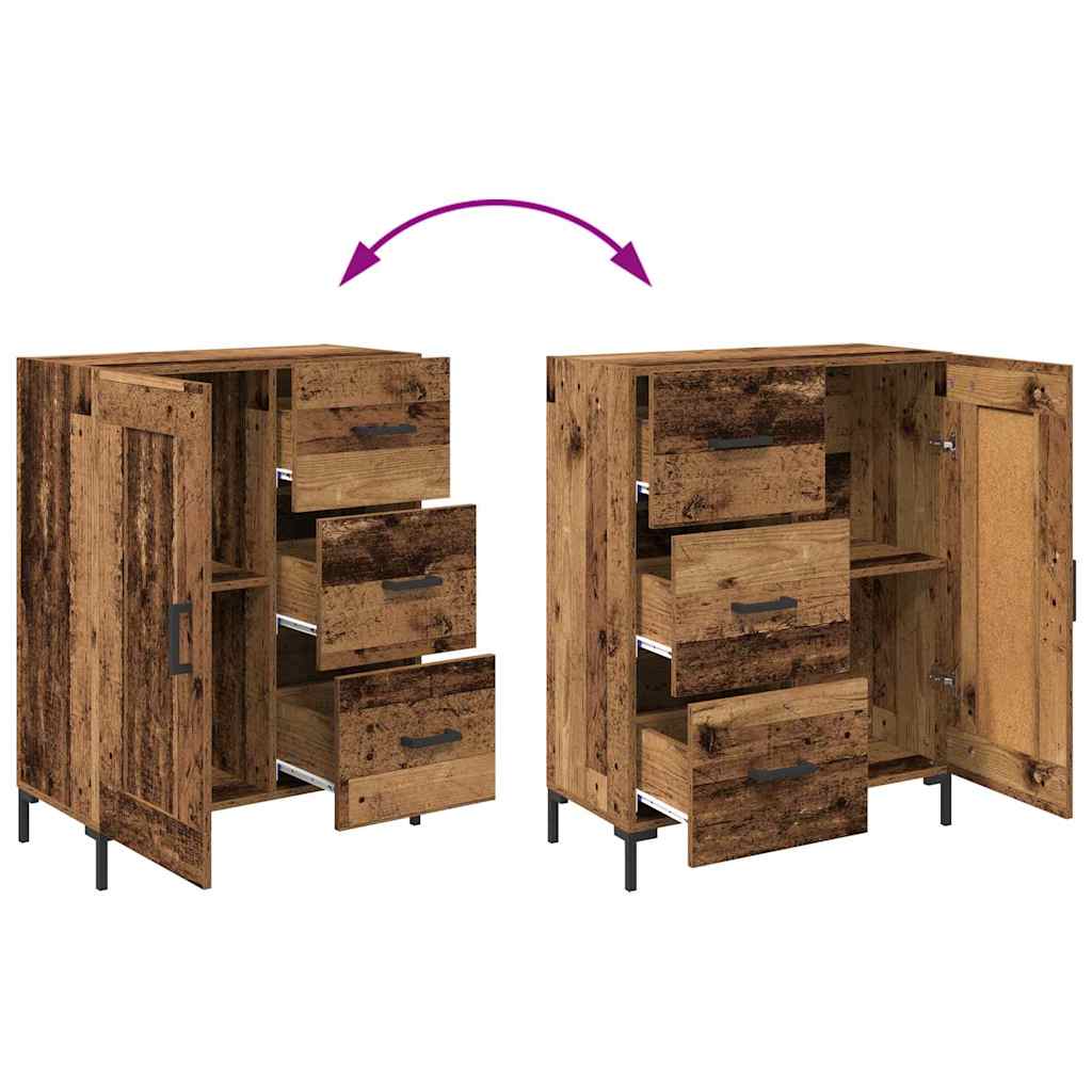 Highboard Zidne Staro drvo 69,5 x 34 x 180 cm Konstruirano drvo