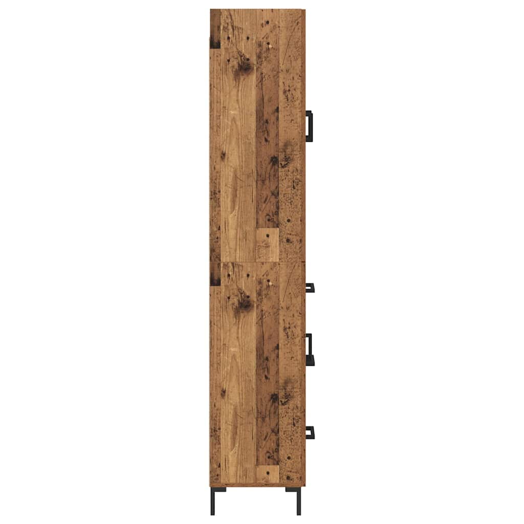 Highboard Zidne Staro drvo 69,5 x 34 x 180 cm Konstruirano drvo