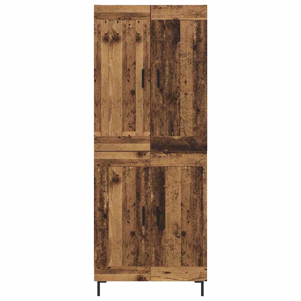 Highboard 2 kom. Staro drvo 69,5 x 34 x 180 cm