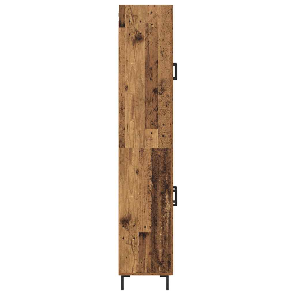 Highboard 2 kom. Staro drvo 69,5 x 34 x 180 cm